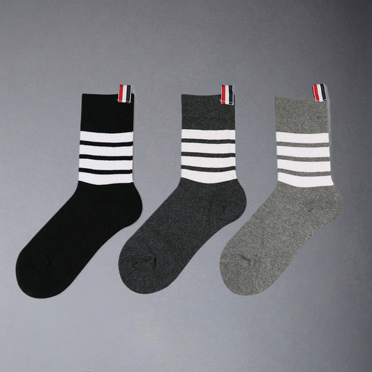 Thom Browne  Four stripe socks