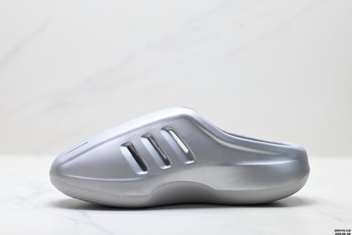 Adidas K81801050 Unisex Clogs - Silver - image 23
