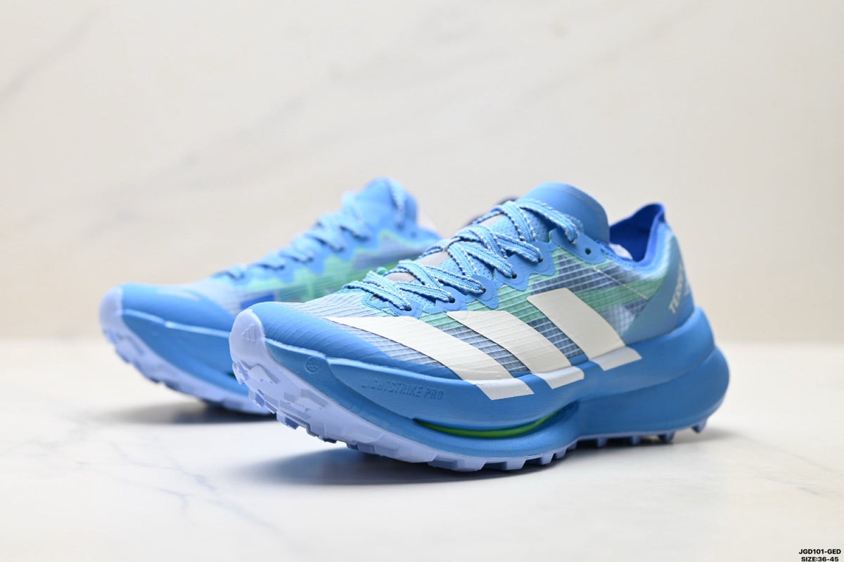 Adidas K81801750 Unisex Running Shoes #2 - Light Blue/Blue - image 15