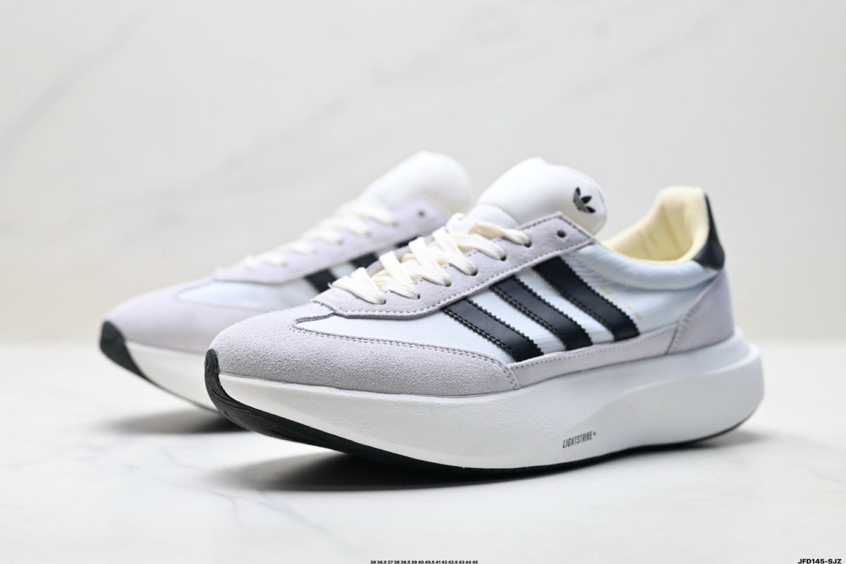 Adidas K81801650 Unisex Running Shoes - White/Grey - image 10