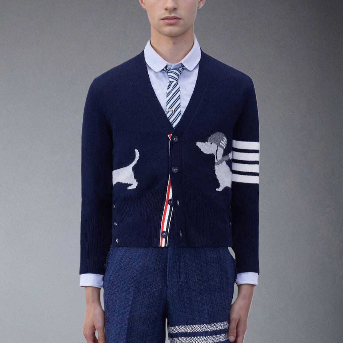 Thom Browne Knitted cardigan