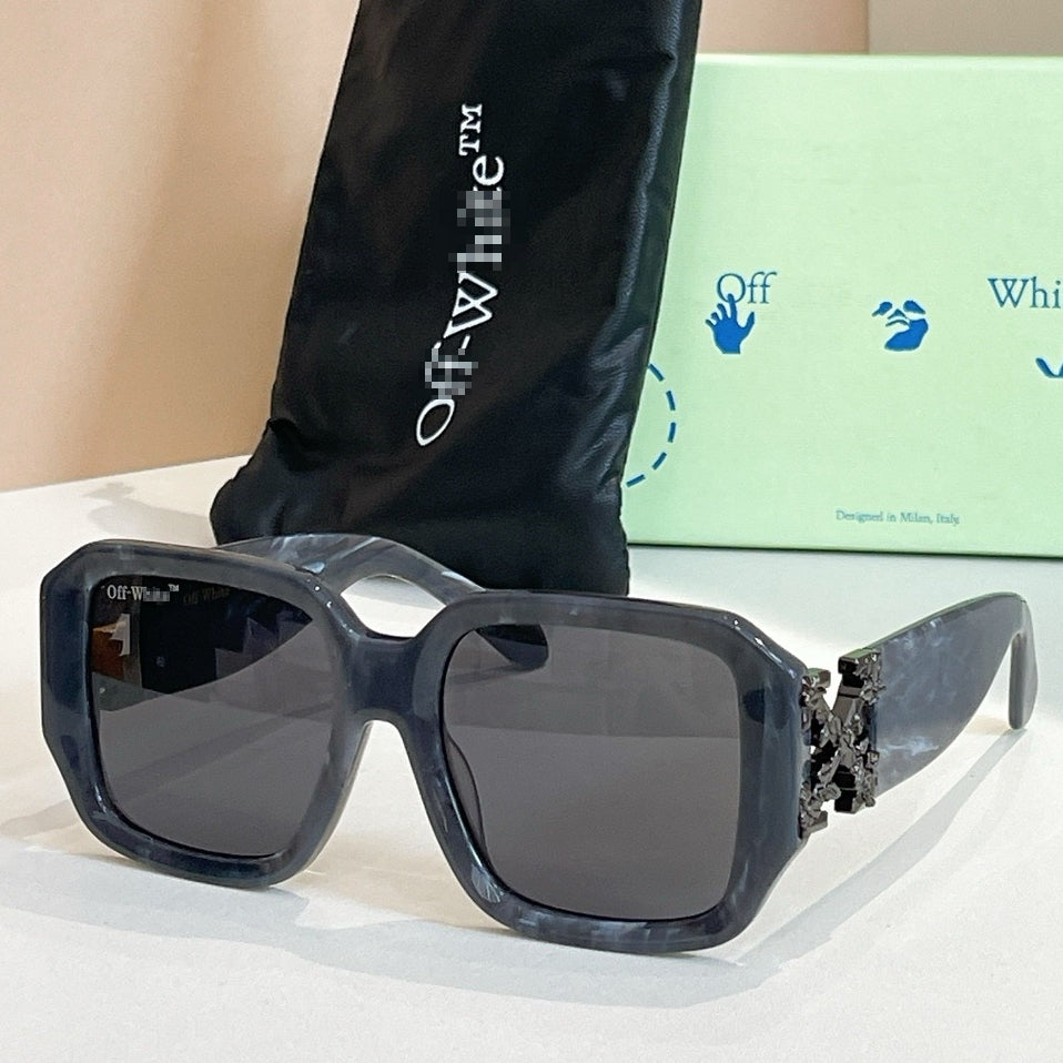 Off-White  Arrow logo sunglasses#001