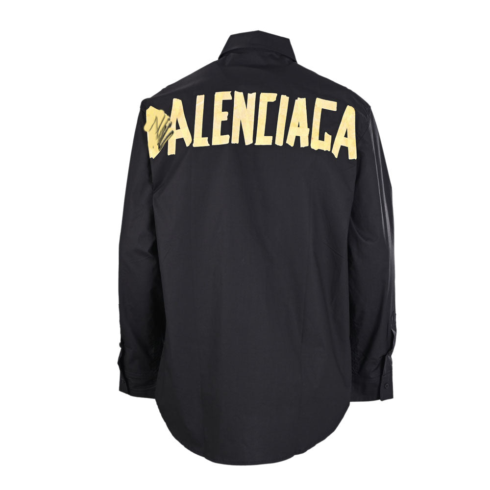 Balenciaga Plaid Long-Sleeve Shirt