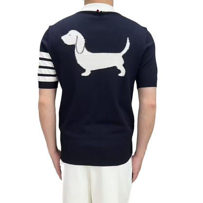 Thom Browne 2025ss Men Wool T-shirt