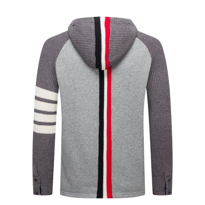 Thom Browne Couple Plush Hoodie