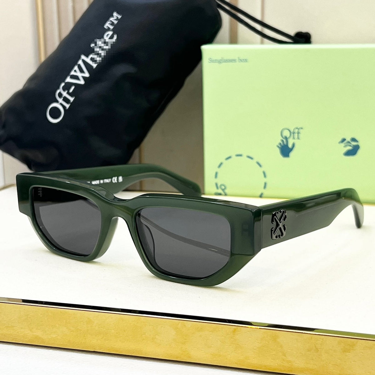 Off-White Arrow logo sunglasses#115