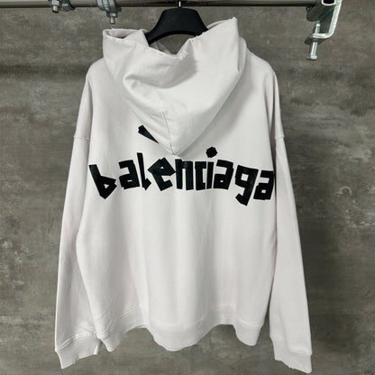 Balenciaga  Couples Loose Fit Hoodie
