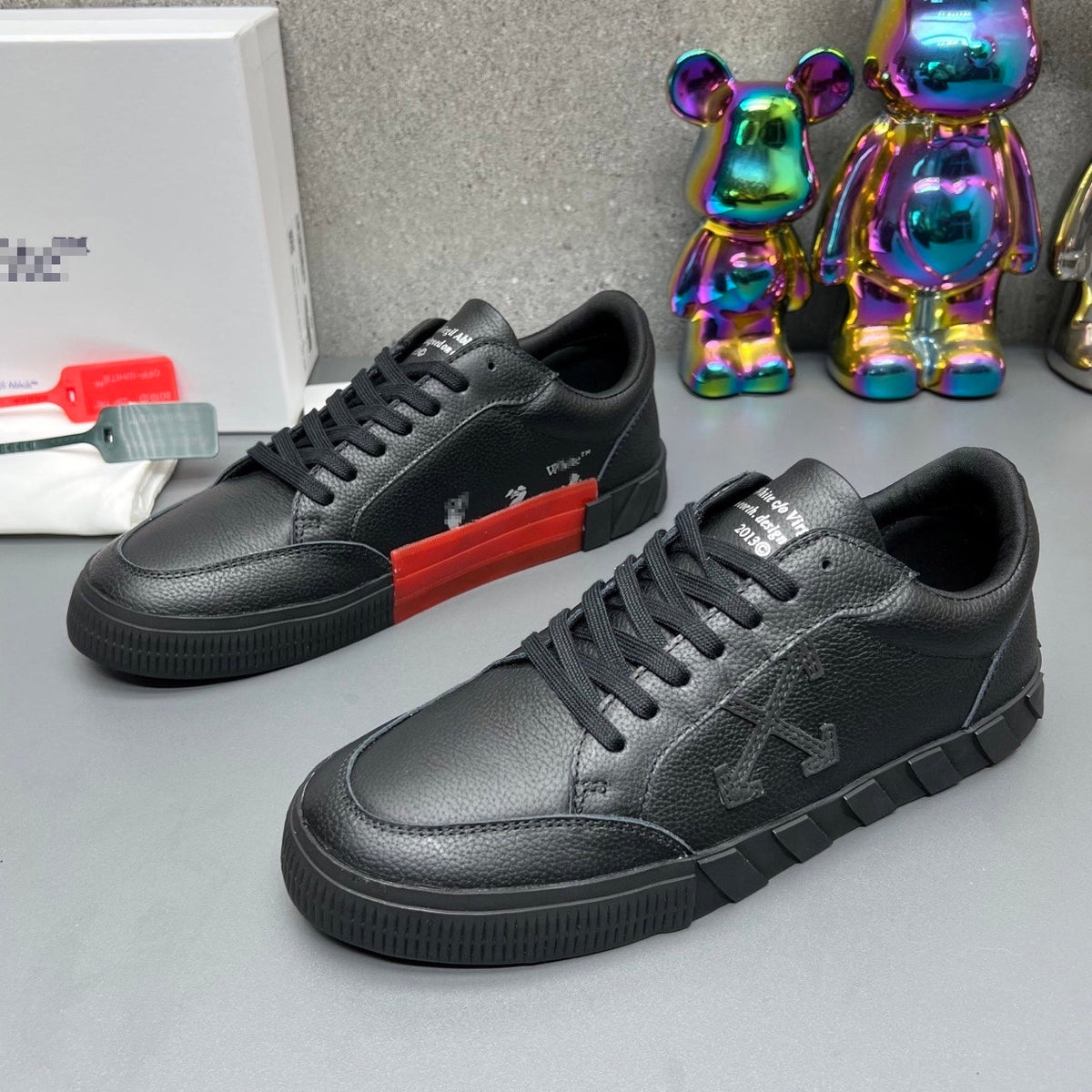 Off-White Genuine Leather Sneakers#66
