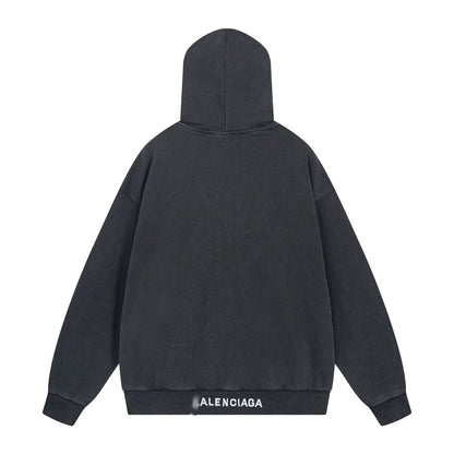 Balenciaga Couples Print Hoodie
