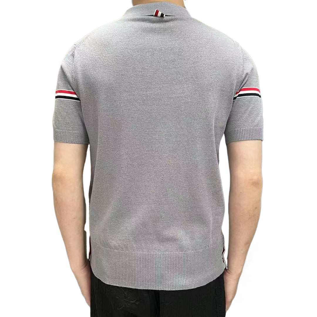 Thom Browne  2025ss Men Wool POLO T-shirt