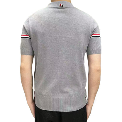 Thom Browne  2025ss Men Wool POLO T-shirt