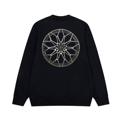 Balenciaga Crew Neck Letter Sweatshirt