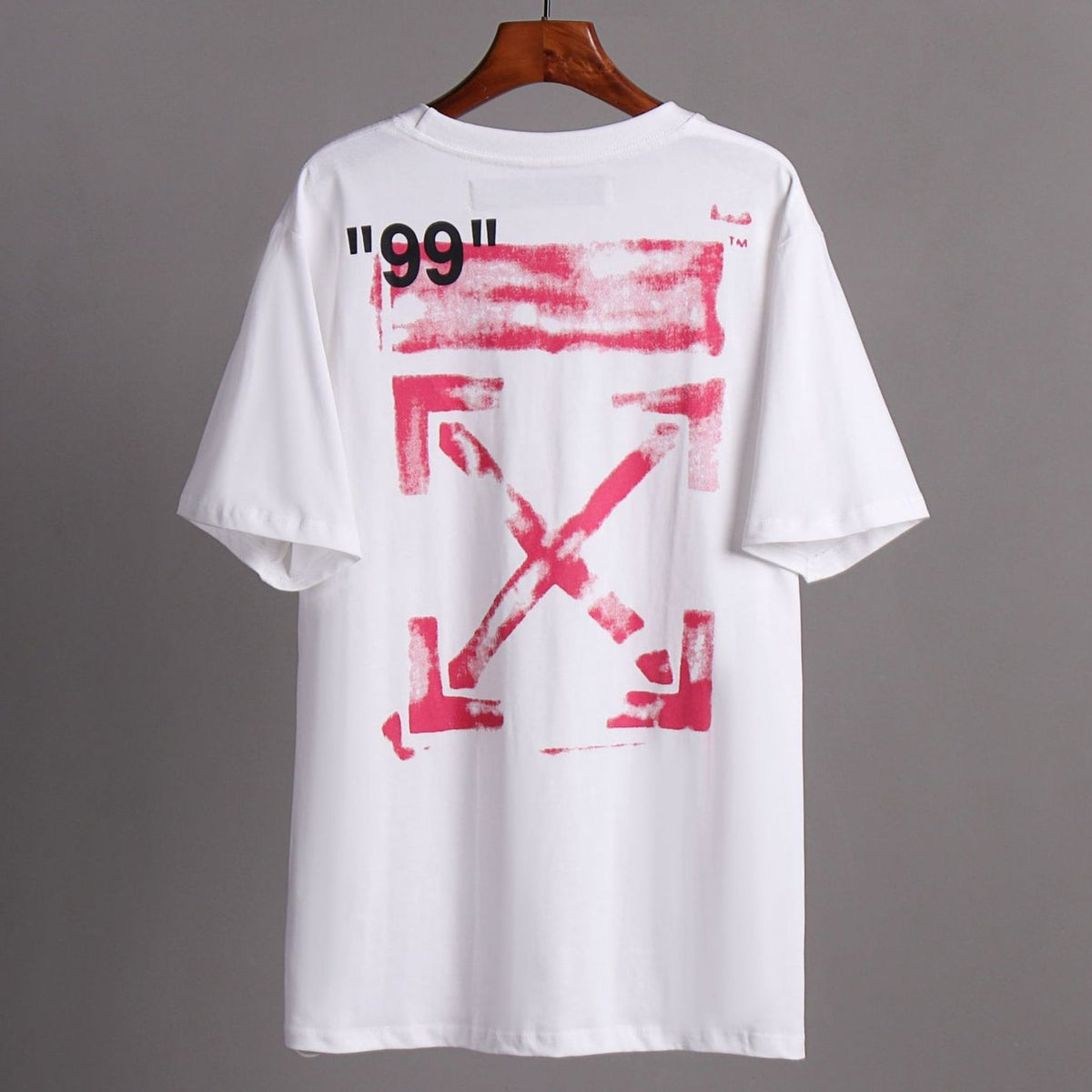 OFF-White  Arrow logo print T-shirt#2