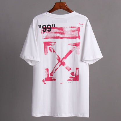 OFF-White  Arrow logo print T-shirt#2