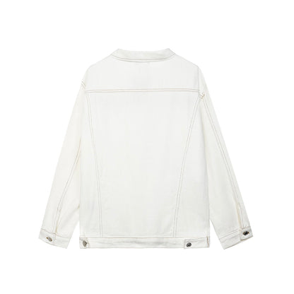 Balenciaga White Embroidery Jacket