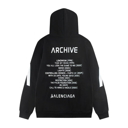 Balenciaga Gradient Print Hoodie