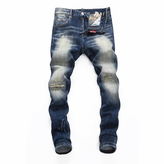 dsquared2 hot diamond embroidery Jeans