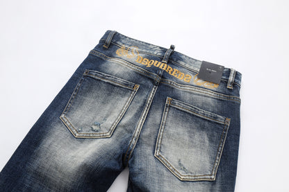 dsquared2 hot diamond embroidery Jeans