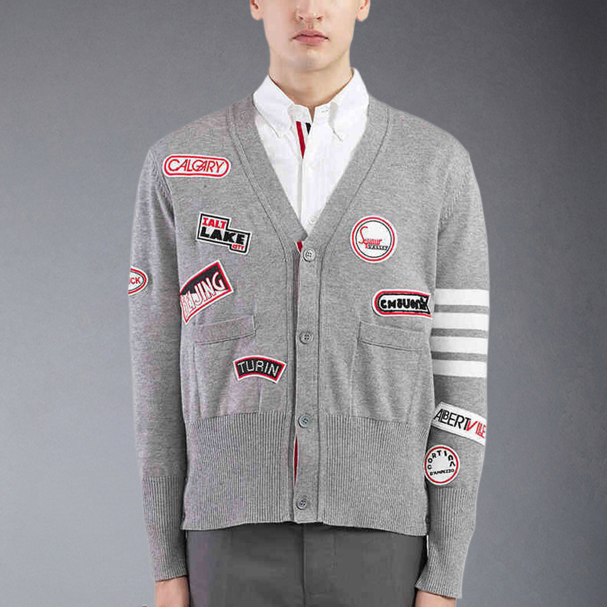 Thom Browne Knitted Cardigan