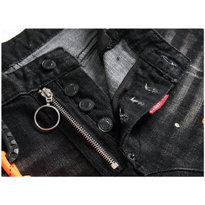 dsquared2 Maple leaf personalized Jeans