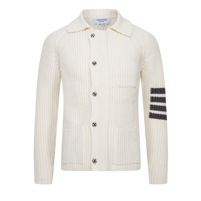 Thom Browne Knitted sweater coat