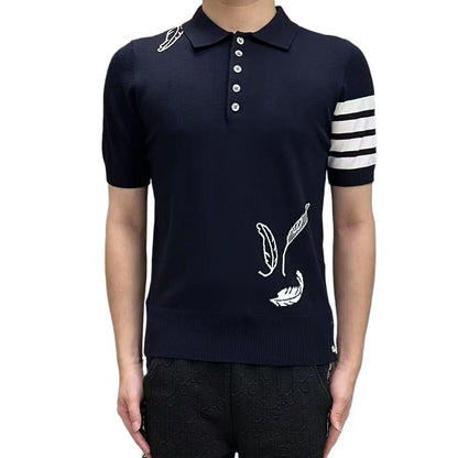 Thom Browne Man Casual POLO T-shirt