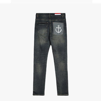 Thom Browne Embroidery Jeans