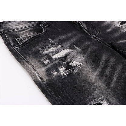 dsquared2 Elastic washable holes Jeans