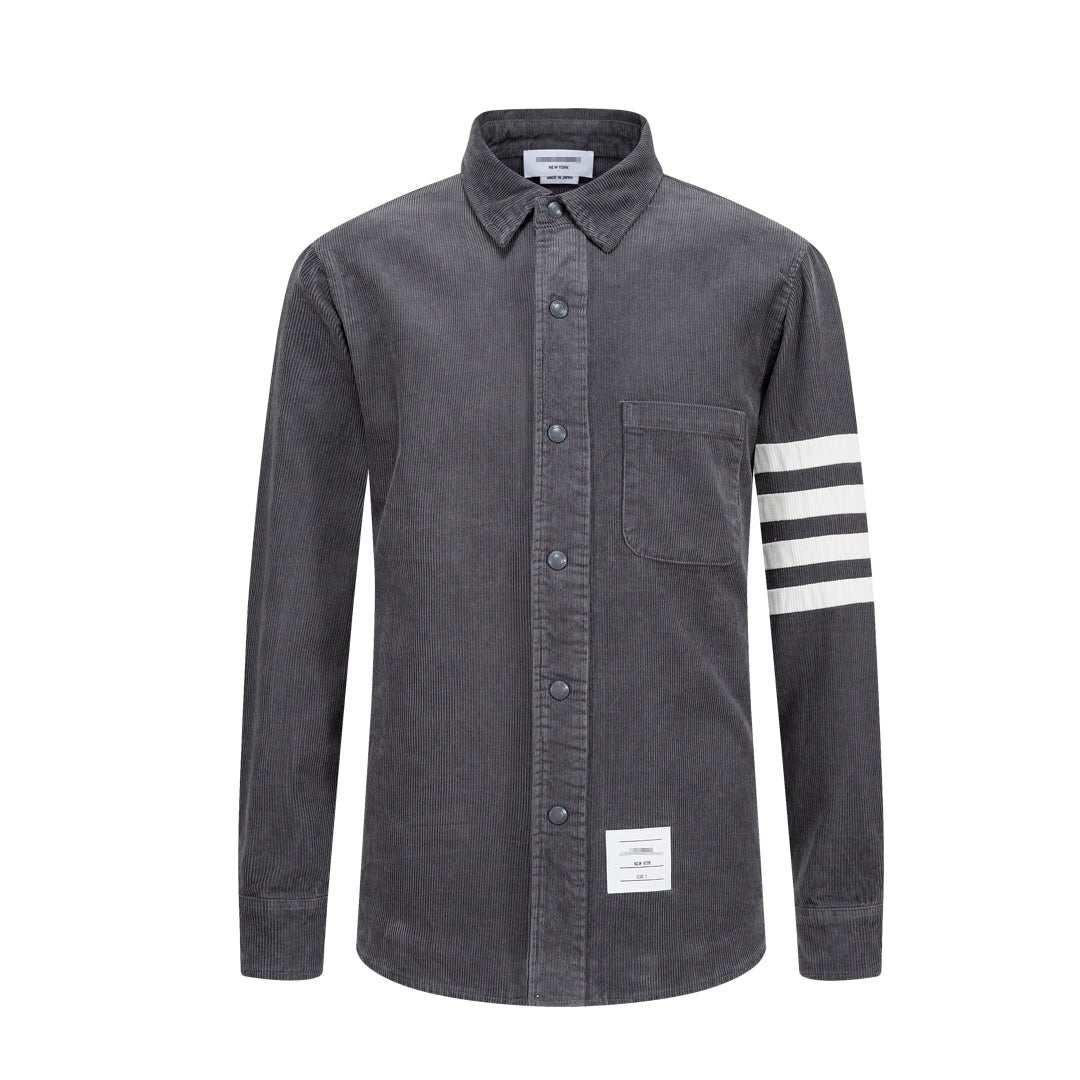 Thom Browne  Man 4-Bar Thick Shirt