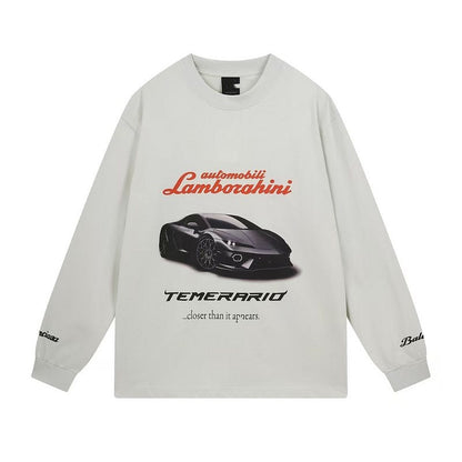 Balenciaga Crew Neck Letter Sweatshirt