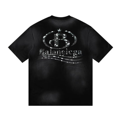 Balenciaga Distressed T-shirt