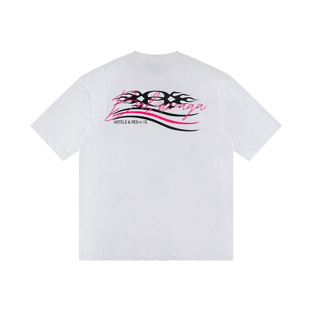 Balenciaga  Printed Cotton T-shirt