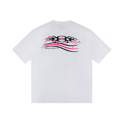 Balenciaga  Printed Cotton T-shirt