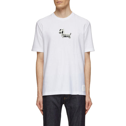 Thom Browne 2025ss puppy T-shirt