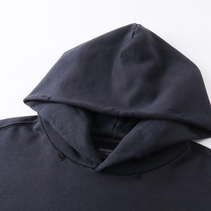 Balenciaga Men's Distressed Hoodie