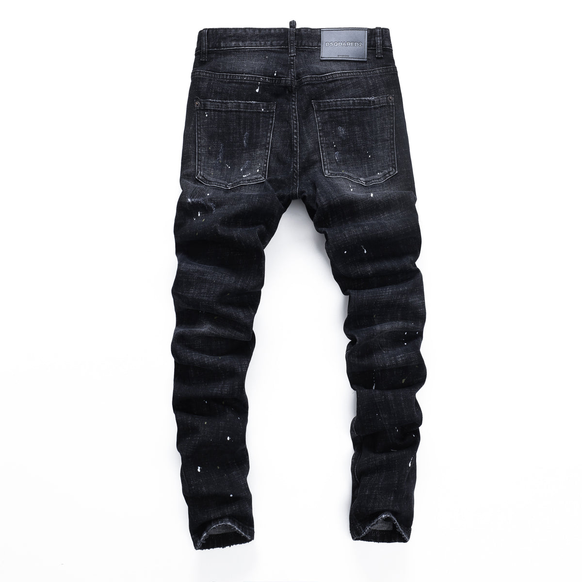 dsquared2 New Man Ink splash Hole Jeans