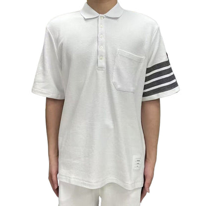 Thom Browne 2025ss Men POLO T-shirt