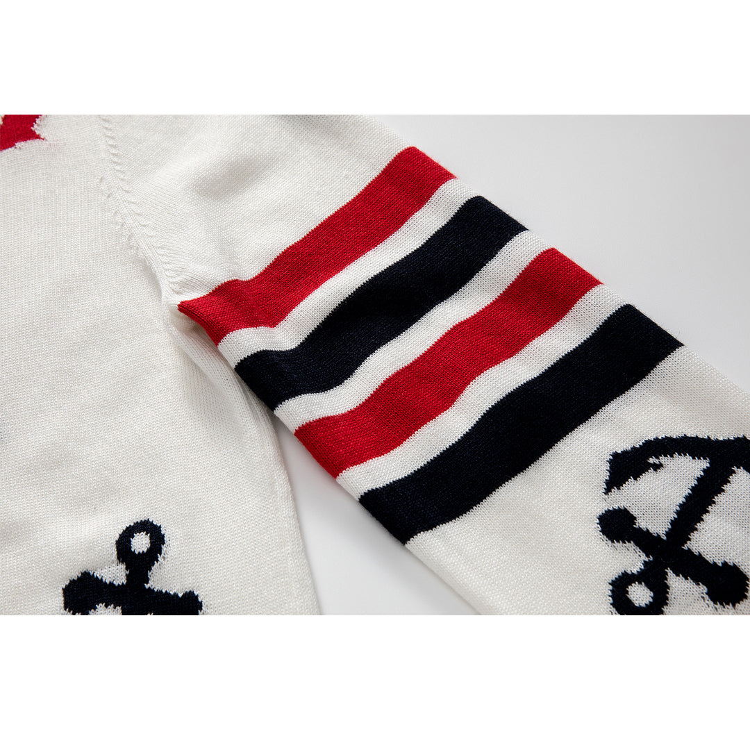 MR.TOM  Women Anchor print Sweaters