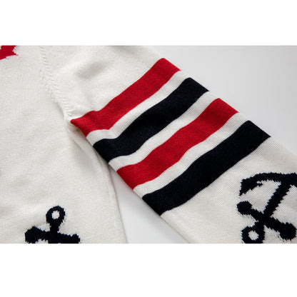 MR.TOM  Women Anchor print Sweaters