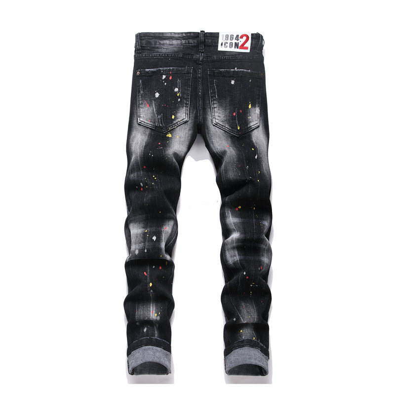 dsquared2 2026ss Letter Hole Jeans