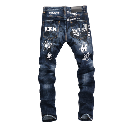 dsquared2 New Man Graffiti Jeans