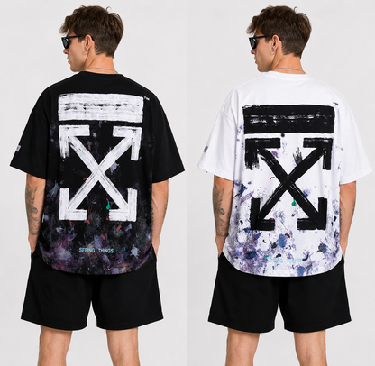 OFF-White Arrow Logo Cotton T-shirt