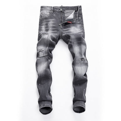 dsquared2  Distressed stretch fit Jeans