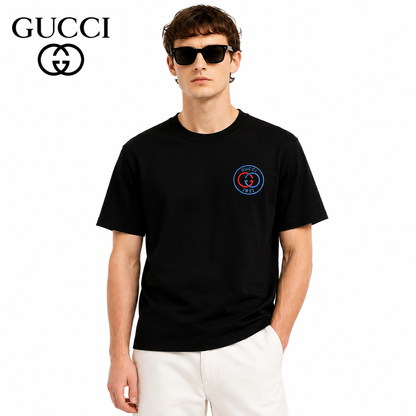Gucci 1921 Interlocking G Embroidered Badge T-Shirt