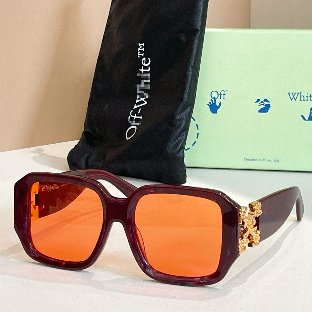 Off-White  Arrow logo sunglasses#001
