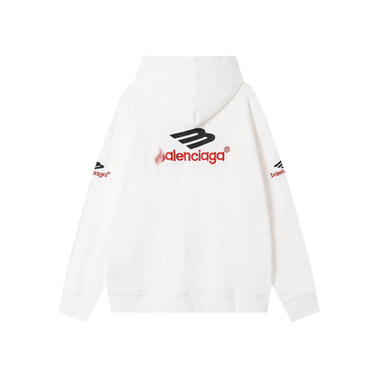 Balenciaga Couples Gradient Hoodie
