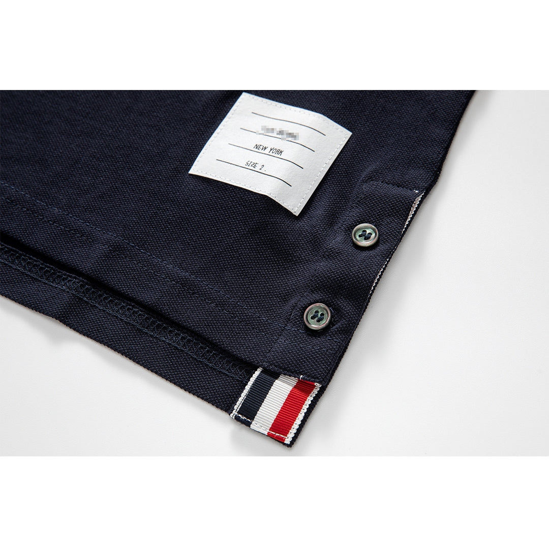Thom Browne Pocket Stripes POLO Shirt