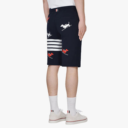Thom Browne  Embroidery Sports shorts