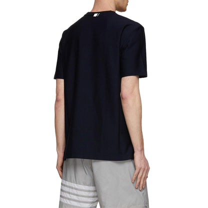 Thom Browne  Anchor embroidery T-shirt