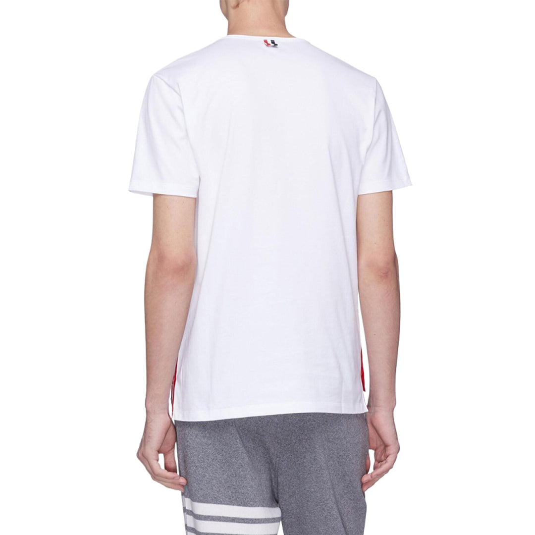 Thom Browne Anchor Embroidery  T-shirt